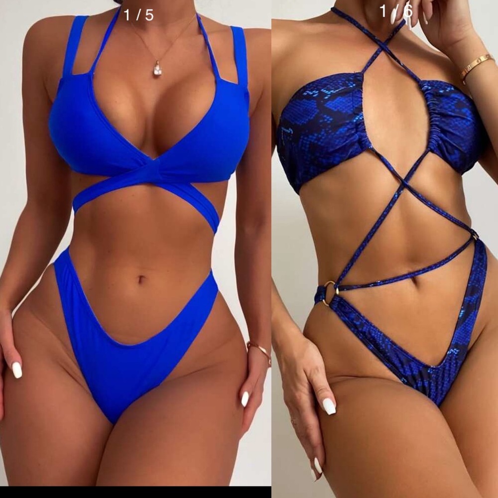 Shein bikini swimsuit bundle of 2 size XL